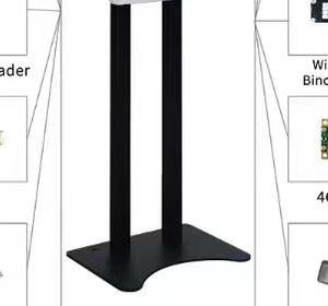 Chiosco per Pagamento Bollette SCPOS 32'' con Schermo Touch Capacitivo, Stampante Integrata 80mm, Scanner 2D, Risoluzione 1920x1080, Compatibile con Win/Android - Product Image 5