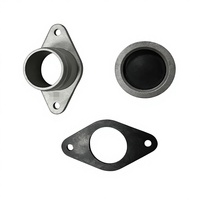 Système de conduits de CVC, embout de test flexible à rotule avec joint en caoutchouc plat circulaire, construction en aluminium et plastique pour utilisation en extérieur