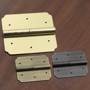 Bisagra Cuadrada Grande de Estilo Chino Antiguo Haotianzhai, Herraje de Cobre Puro, Bisagra Desmontable para Puerta de Gabinete, Bisagra de Caja de Madera de Cobre Puro - Product Image 6