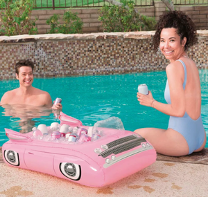 PVC Inflatable màu hồng thanh xe 84*58.5*36 cm cho lạnh uống hồ bơi <span class=keywords><strong>Float</strong></span> - Product Image 6