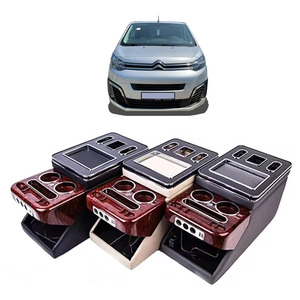 Box Portaoggetti Centrale per Auto G10 in Noce, per Citroen <span class=keywords><strong>Spacetourer</strong></span> 2016-2023, Accessori Auto 24CM - Product Image 1