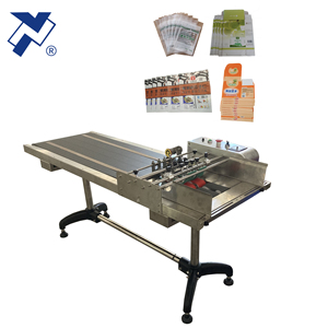 NY-826 tự động ma sát Pouch Feeder thẻ phân trang băng tải cho hàng loạt mã hóa máy QR mã vạch ngày Máy in phun - Product Image 2