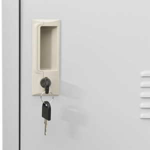 Armoire de rangement de bureau robuste à neuf portes avec serrure à clé Petit <span class=keywords><strong>casier</strong></span> sécurisé pour une utilisation en salle de pause - Product Image 5