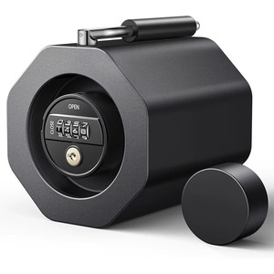 Verrou antivol pour remorque AMBITION 2 5/16'', niveau de sécurité 9, avec poignée pour camping-car, bateau, remorque - Product Image 1