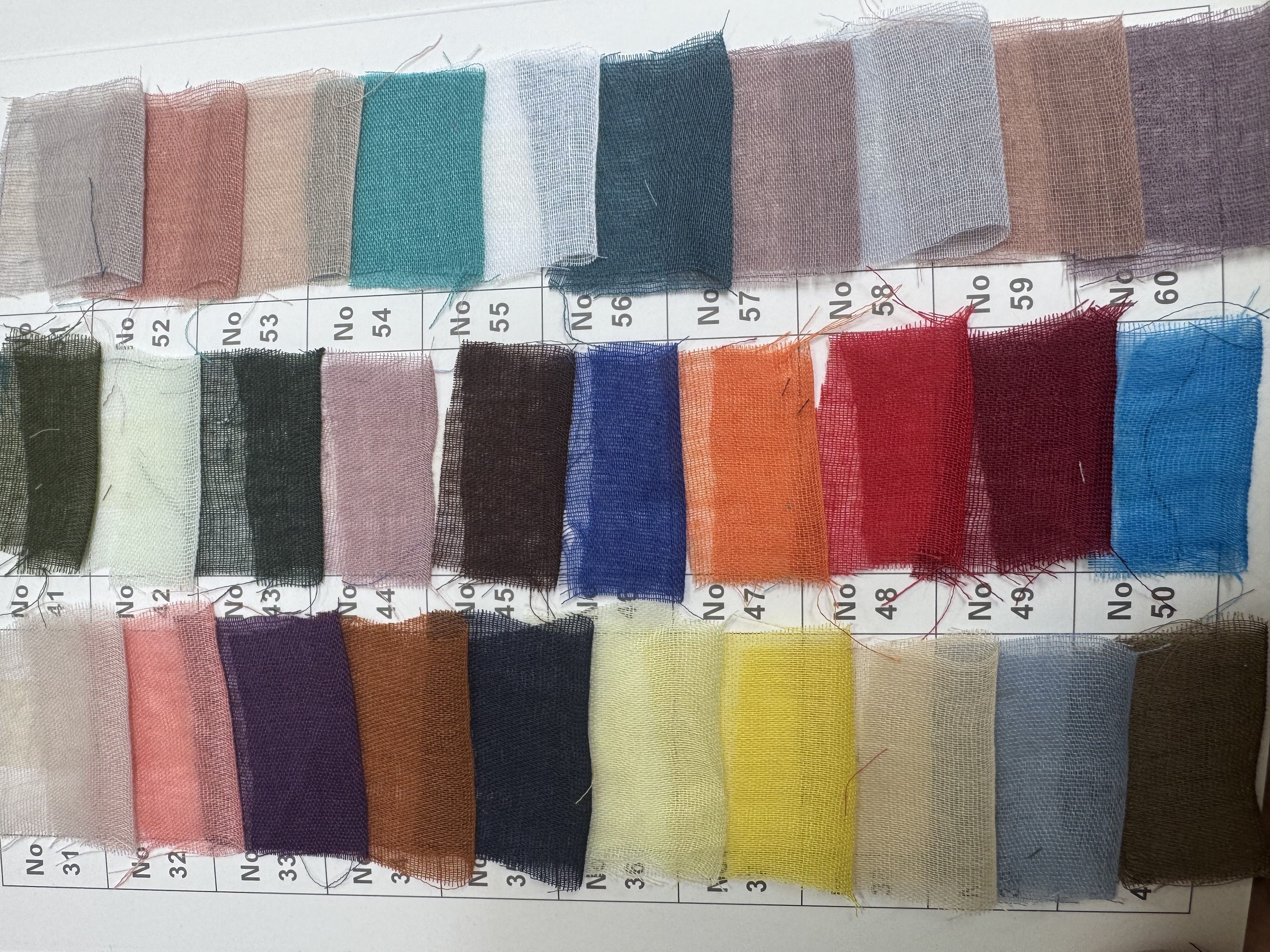 90 couleurs