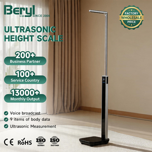 200กก. เครื่องวัดความสูงของ<span class=keywords><strong>ร่างกาย</strong></span>อัลตราโซนิก BMI เครื่องชั่งไขมันส่วนประกอบของร่างกายแบบดิจิตอล - Product Image 1