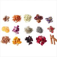 Bunga Kering Alami Campuran Herbal Populer, Promo Panas, untuk Pembuatan Sabun Mandi, Lilin, Resin Mandi, Aromaterapi, Herbal Penyihir