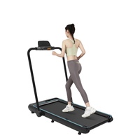 Lijiujia mini 2 en 1, cinta de correr plana, Venta de Mini andador deportivo, uso doméstico, almohadilla plegable para caminar, instalación gratuita, máquina para correr