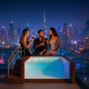 Grande classe Admirable qualité Nouveau design Spa enfants 15 pieds préfabriqué fibre de verre personnalisé piscine - Product Image 6