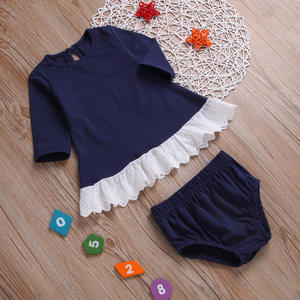 Conjuntos de Ropa para Niños, Body para Bebés, Trajes de Cumpleaños para Niñas con Encaje Blanco y Ropa Interior de China - Product Image 2