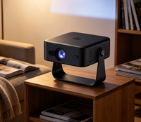 Vente Flash : Mini Projecteur Intelligent A53 1080P, Vente Directe Usine, 400 ANSI LED, Android 13, 1+8 Go RAM/ROM, Décodage Vidéo 4K, Mise au Point Automatique, Vente en Gros