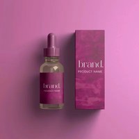 Étiquettes de flacons de parfum personnalisées YSB holographiques, écologiques, résistantes aux UV, sans décoloration, pour parfums et eaux de Cologne de luxe