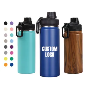 32oz Water Bottle Stainless Steel Reusable Vacuum Insulated Wide Mouth Sports Bottle With Spout Lid For Travelling Water Bottle