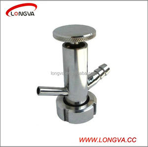 Örnek horoz vana SS316L sıhhi paslanmaz çelik 1/2 "dişli örnekleme vana - Product Image 6