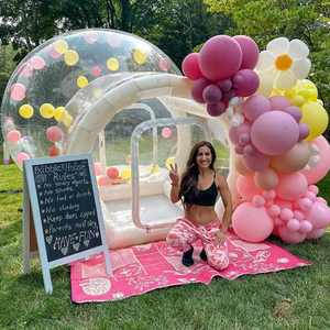 Tienda de burbujas inflable de Pvc de grado comercial, iglú transparente gigante para alquiler - Product Image 2