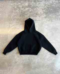 Sudadera con capucha extragrande de 600 g/m² con hombros caídos y estampado, estilo urbano, para hombre, otoño, de Yingling Wholesale Custom - Product Image 2