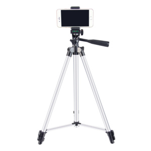 150cm Faltbares Aluminium Professionelles Kamerastativ mit Wasserwaage für Smartphone TikTok Live-Übertragung 1000g Tragfähigkeit - Product Image 5