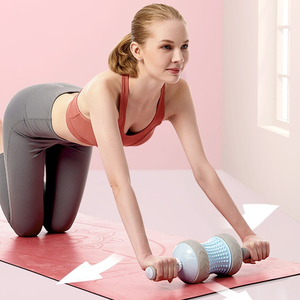 Roue abdominale ABS et PVC pour femmes équipement d'exercice poulie roulante Machine abdominale usage domestique roue musculaire abdominale paresseuse - Product Image 4