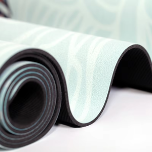 Tapete de Yoga Largo Plegable Antideslizante Ecológico de 2mm de TPE y Goma Suede con Impresión Personalizada, Bordado e Impresión Digital, con Bolsa de Transporte - Product Image 3
