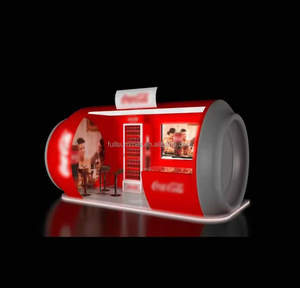 Fullsummer Giant Radio Coffee Shop Tienda de té de la leche Casas prefabricadas creativas Resort Space Giant Radio Capsule House - Product Image 6