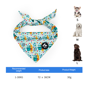 Deniz yaz renkli Pet aksesuarları set-premium kalite evcil hayvan yeleği geri çekilebilir köpek tasma evcil hayvan yaka köpek tükürük havlusu ve tasma