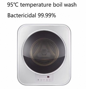 Lavadora de Carga Frontal Montada en Pared de 3 kg para Lavado y Calentamiento de Agua, Ideal para Barcos, Remolques y Uso Marino - Product Image 4