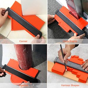 Strumento di costruzione 5 <span class=keywords><strong>pollici</strong></span> 10 <span class=keywords><strong>Pollici</strong></span> Personalizzati Duplicatore di Profilo Profilo Calibro di <span class=keywords><strong>Misura</strong></span> Righello di Plastica Set di 2 per la <span class=keywords><strong>Misura</strong></span> Precisa - Product Image 6