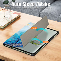 Étui de protection pour tablette intelligente en cuir PU de luxe 11,35 pouces pour Oppo Pad Neo 2023, One Plus Pad Go, OnePlus Pad Air 2