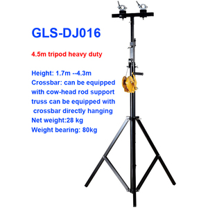 Trípode Igreslite de 4.5m de Alta Resistencia - Soporte Estable para Iluminación de Escenario, DJ y Equipos de Audio - Product Image 1