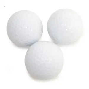 2022 new model white two piece practice golf ball