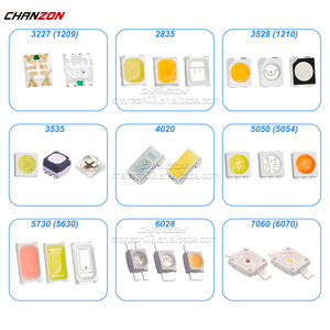 SMD <strong>LED</strong> Light Emitting Diode Chip 0402 0603 0805 1206 3030 3528 2835 3535 5050 5730 White Red Green Blue RGB Yellow Orange Pink - Product Image 4