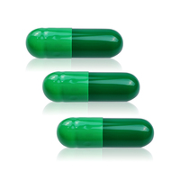 Capsules vides bleues en stock
