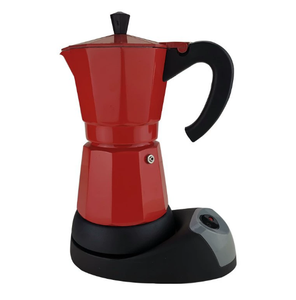 Cafetera Eléctrica de Aluminio de 6 Tazas, Cafetera Italiana Moka con Filtro, Cafetera Doméstica - Product Image 6