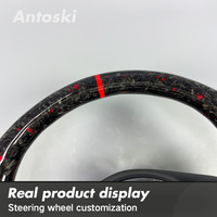 Volante Personalizado de Fibra de Carbono Forjado para Mazda 2 3 6 CX3 CX8 CX9 CX-4 CX-5 Rx-7 CX5, Accesorios Interiores para Coche Mazda