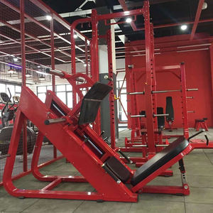 Nueva Placa de fuerza comercial cargada pierna Curl Press equipo de gimnasio <span class=keywords><strong>Multi</strong></span>-Gimnasio máquina de Fitness de acero para la construcción muscular - Product Image 6