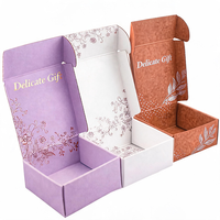 Caja de Embalaje Estética, Caja de Papel con Grabado Profundo, Caja de Embalaje de Papel Personalizada, Caja de Envío Aéreo, Cajas de Correo