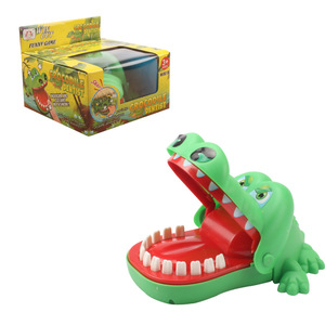 Juguete de cocodrilo que muerde los dedos, de plástico, talla única, juego de broma para padres e hijos - Product Image 2