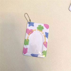 Personalized <b>Plastic</b> Bank Credit Pvc Id Clear Card Sublimation Blank Keychain Card Holder - Product Image 2