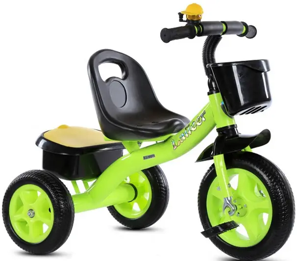 Sıcak 2021 küçük çocuklar bebek binilen oyuncaklar çocuklar Metal üç tekerlekli bisiklet üç tekerlekli çocuk bisikleti