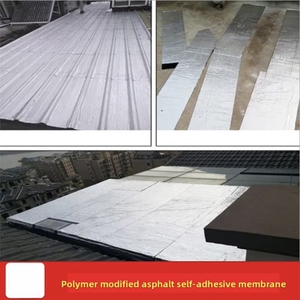 Membrana Impermeabilizante Autoadhesiva <span class=keywords><strong>de</strong></span> Aluminio y Asfalto Modificado con Polímeros para Techos y <span class=keywords><strong>Tejas</strong></span> <span class=keywords><strong>de</strong></span> Acero - Product Image 5