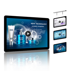 15.6 inch 21.5 inch Cáp Treo Máy quảng cáo năng động màn hình trong suốt LCD Máy nghe nhạc quảng cáo màn hình - Product Image 3