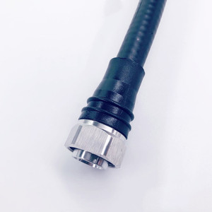 Cable de puente RF Superflex Coaxial, conector macho 1/2-10, 4,3 ", baja pérdida de fábrica - Product Image 4