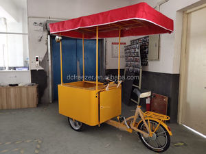 Carretto Gelati di Alta Qualità con Congelatore a Pozzetto Alimentato a Energia <span class=keywords><strong>Solare</strong></span>, Triciclo Mobile a 3 Ruote per Gelati, Ghiaccioli e Bevande Fredde - Product Image 5