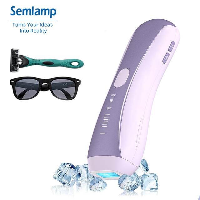 Sapphire Ice Cooling Fast Flash IPL Epilator Ipl Hair Removal Machine Ice Cooling Hair Removal Device Portable Ipl Device