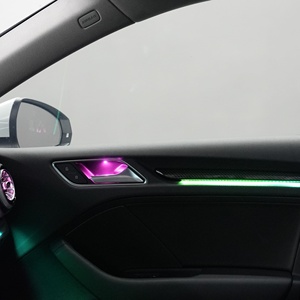 Multicolor RGBW Car Ambient <b>Light</b> Kit with <b>Rainbow</b> Flow Effect and Pure White Illumination for Versatile Interior Decoration - Product Image 6