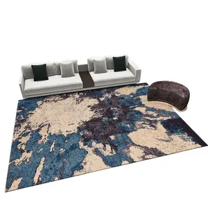 공장 직접 판매 최고의 가격 패턴 솜털 카펫 장식 계단 매트 카펫 깔개