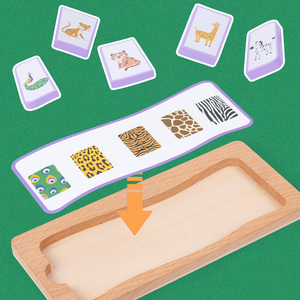 Mainan Jigsaw Puzzle DIY uniseks, mainan edukasi menyenangkan kartun kayu untuk anak-anak usia 2 4 tahun dapat disesuaikan pendidikan dini - Product Image 5