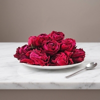 Rose Crimson Glory séchée au four en gros, corolla de rose Mohong entier naturel, approvisionnement en vrac pour tisanes