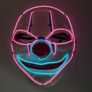 Suministro Transfronterizo <span class=keywords><strong>de</strong></span> Máscaras <span class=keywords><strong>de</strong></span> PVC <span class=keywords><strong>de</strong></span> Doble Tono con Efecto Luminoso para Halloween, Máscaras <span class=keywords><strong>de</strong></span> Fantasma Grandes y Horripilantes para Fiestas <span class=keywords><strong>de</strong></span> <span class=keywords><strong>Terror</strong></span> - Product Image 3