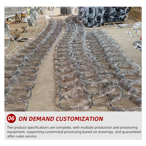 Đánh chặn dệt lưới xe tăng lưới rào cản lưới để thiết lập rào chắn để ngăn chặn hoặc làm chậm xe tăng địch Đoàn xe cắt theo kích thước - Product Image 4